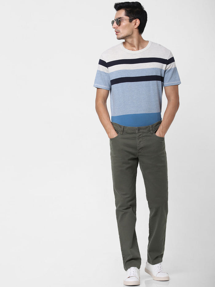 Olive Slim Fit Chinos