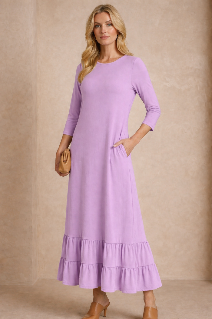 Opal Dress-Lavender