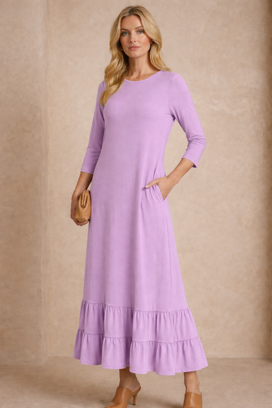 Opal Dress-Lavender