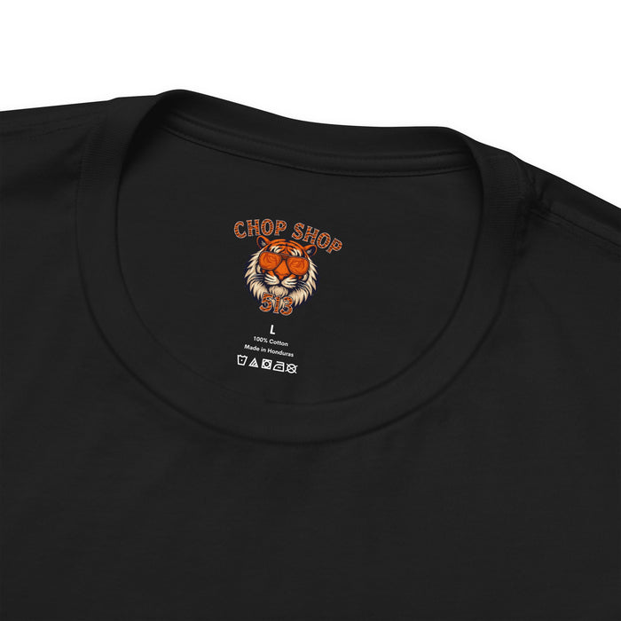 Orange Tint Bengal Cool Tiger Graphic Tee - Unisex Jersey Short Sleeve T-Shirt