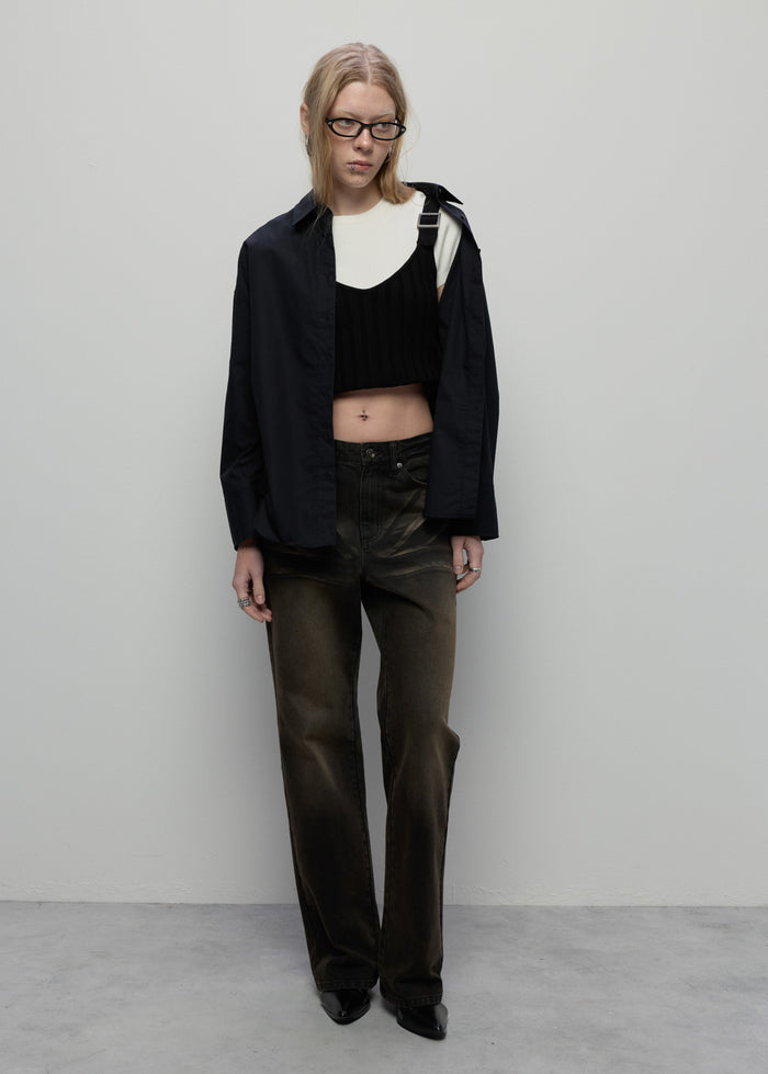 OVERSIZED-FIT COTTON SHIRT
