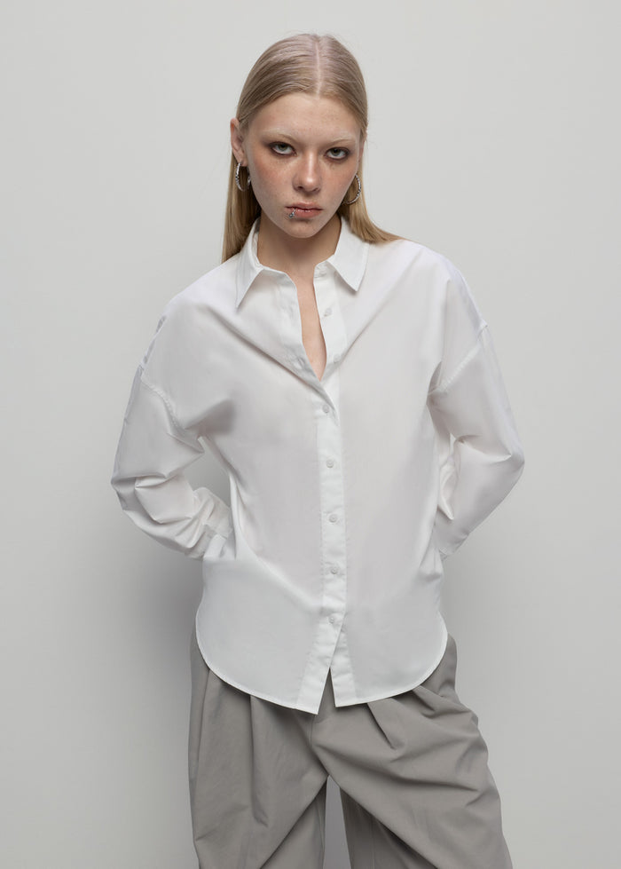 OVERSIZED-FIT COTTON SHIRT