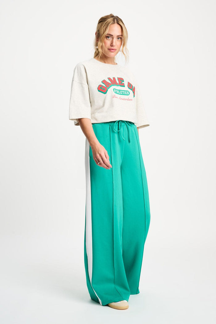 POM Amsterdam Pants Green / 34 TRACKPANTS - Stripe Wander Green