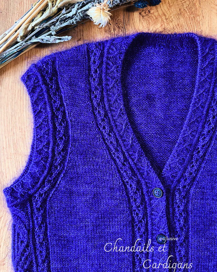 Patron de tricot ATHEN CRADIGAN PDF -(sans couture)