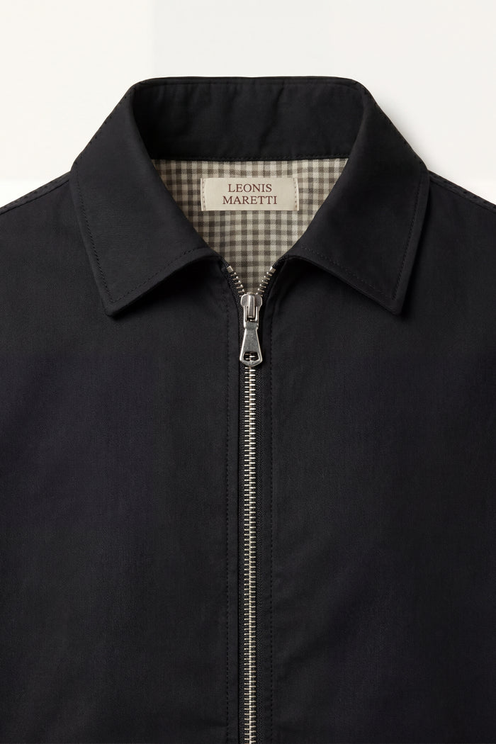 Pietro Lightweight Zip Jacket Black
