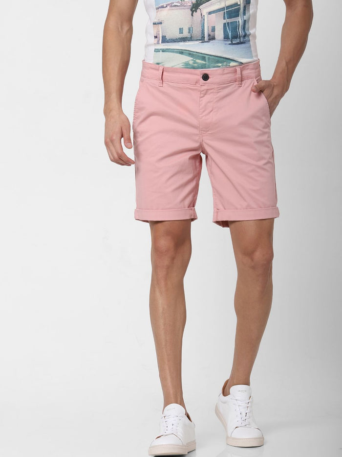 Pink Chino Shorts