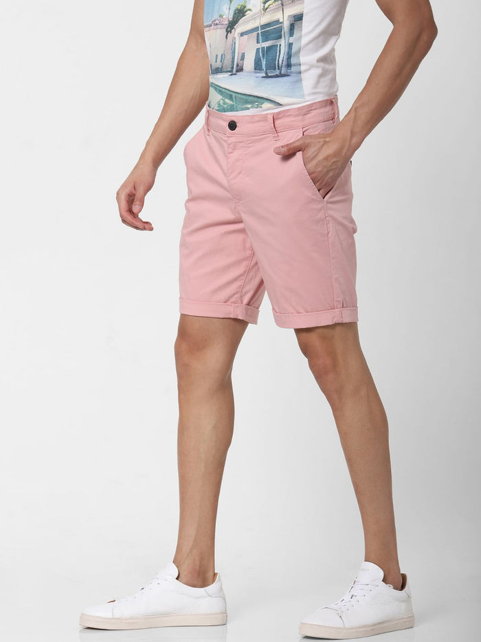 Pink Chino Shorts