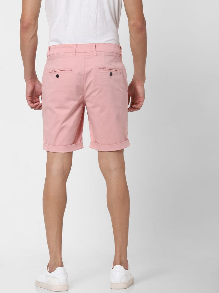 Pink Chino Shorts