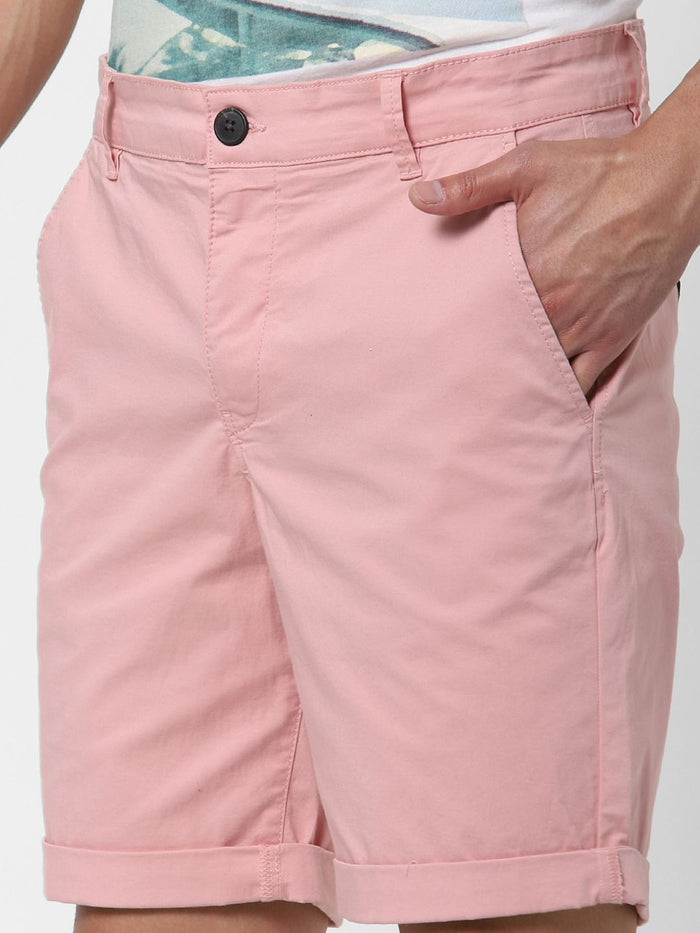 Pink Chino Shorts