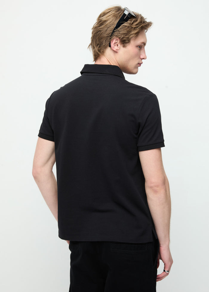 PIQUE SIGNATURE POLO