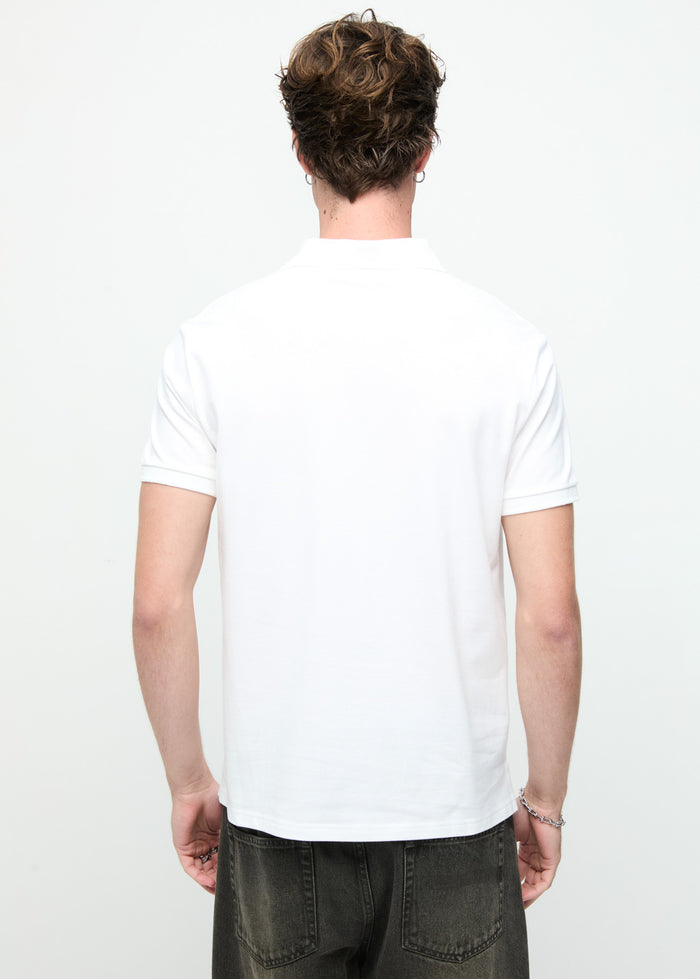 PIQUE SIGNATURE POLO