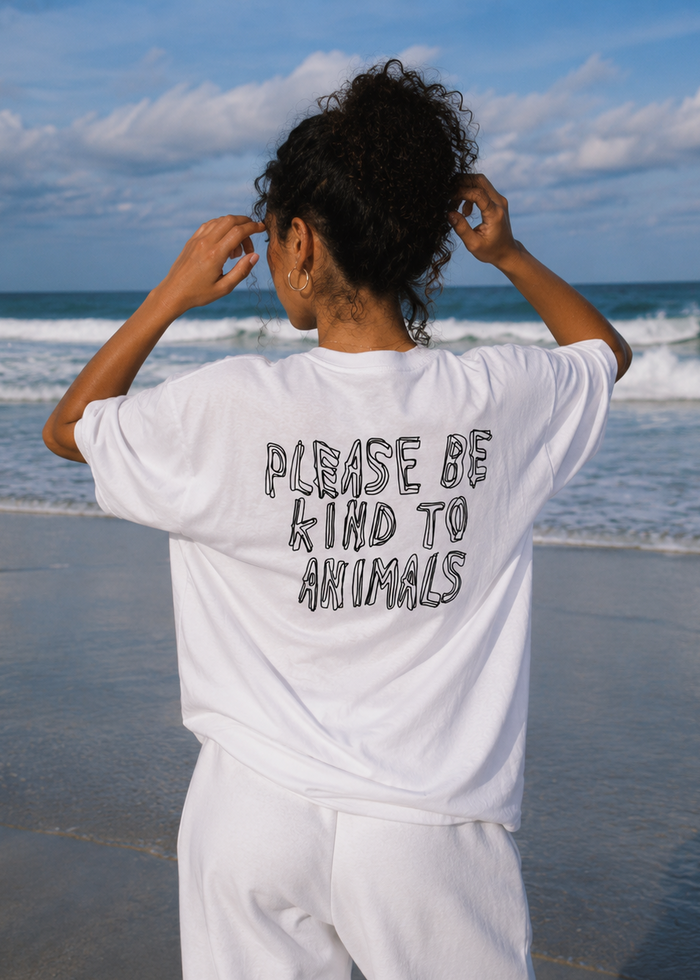 PLEASE BE KIND TO ANIMALS TEE