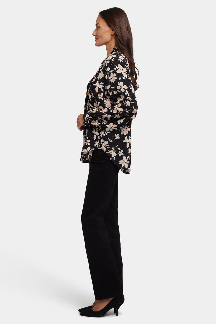 Pleated Front Tunic - Claudette