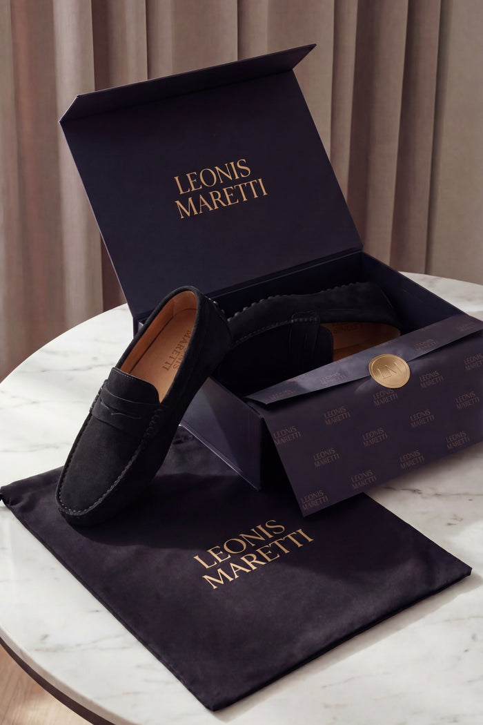 Ravino Driver Loafer Black