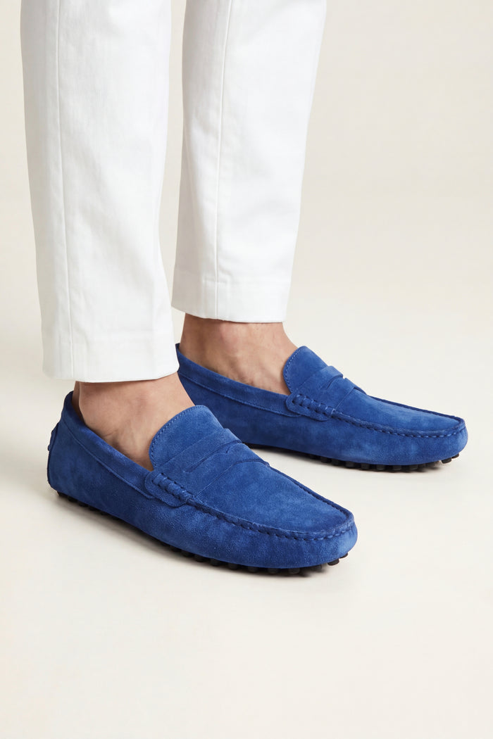 Ravino Driver Loafer Blue