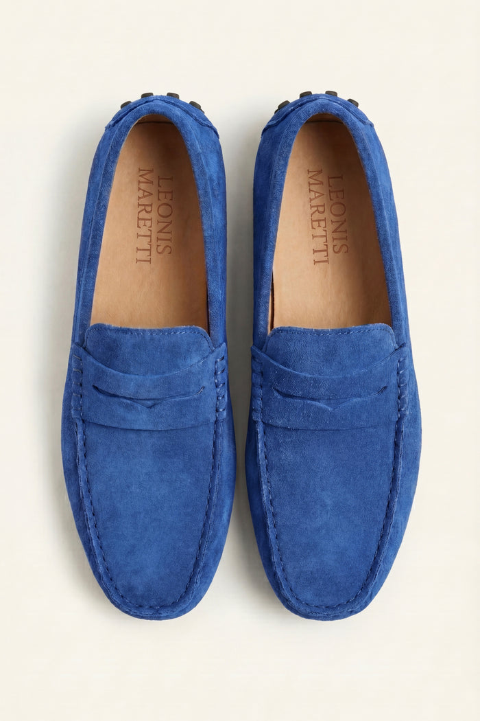 Ravino Driver Loafer Blue