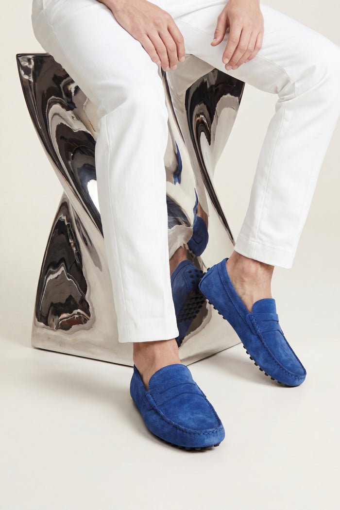 Ravino Driver Loafer Blue