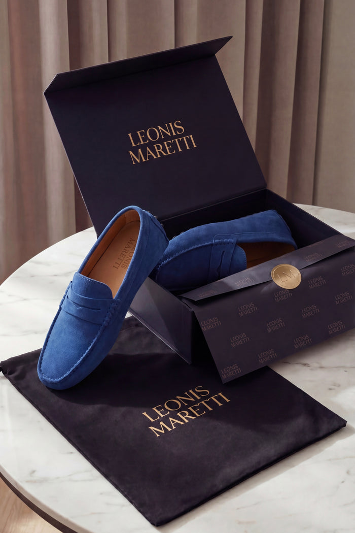 Ravino Driver Loafer Blue