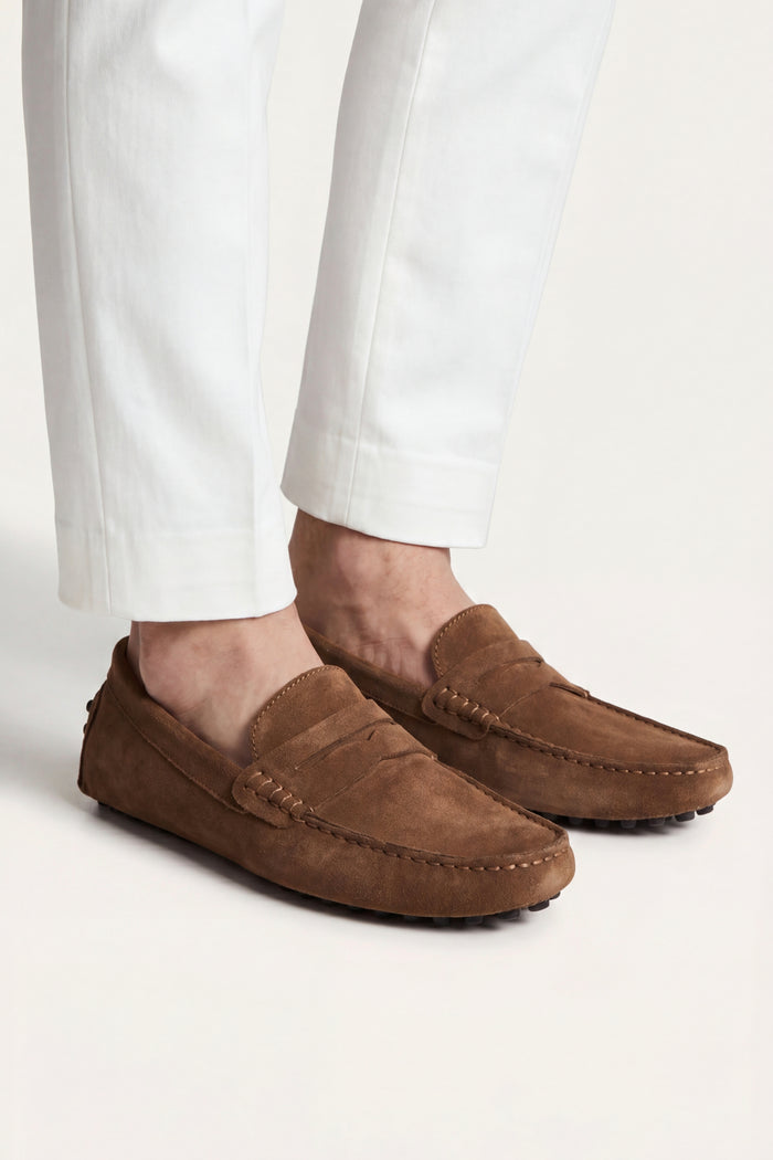 Ravino Driver Loafer Brown