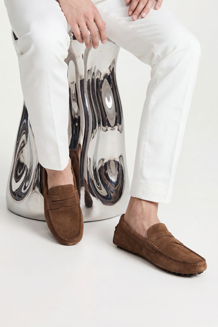 Ravino Driver Loafer Brown
