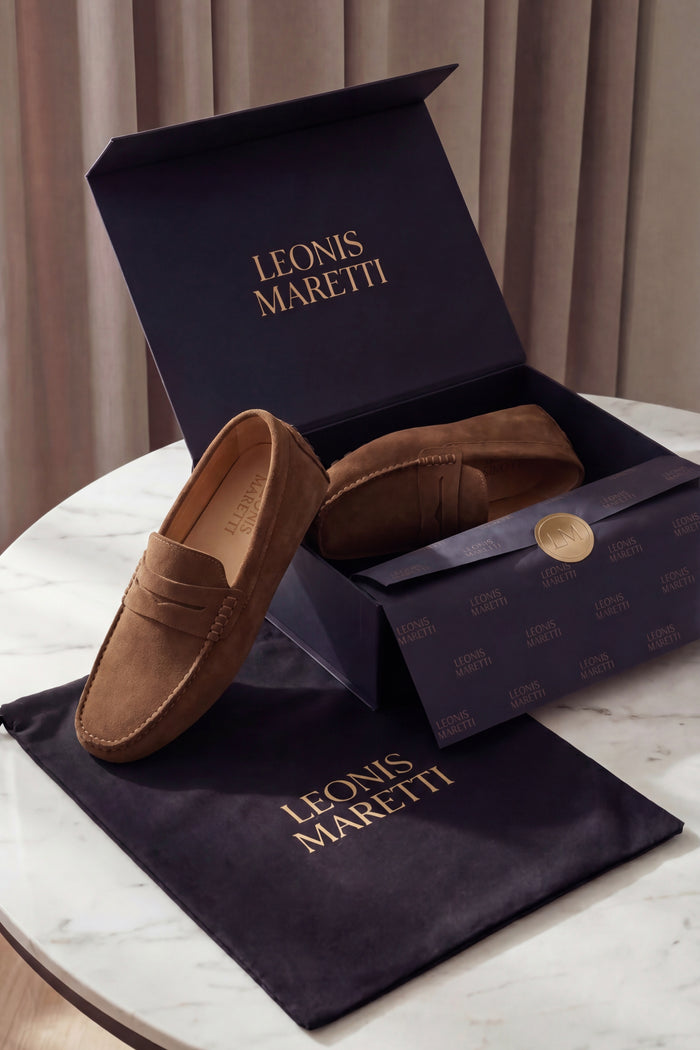 Ravino Driver Loafer Brown