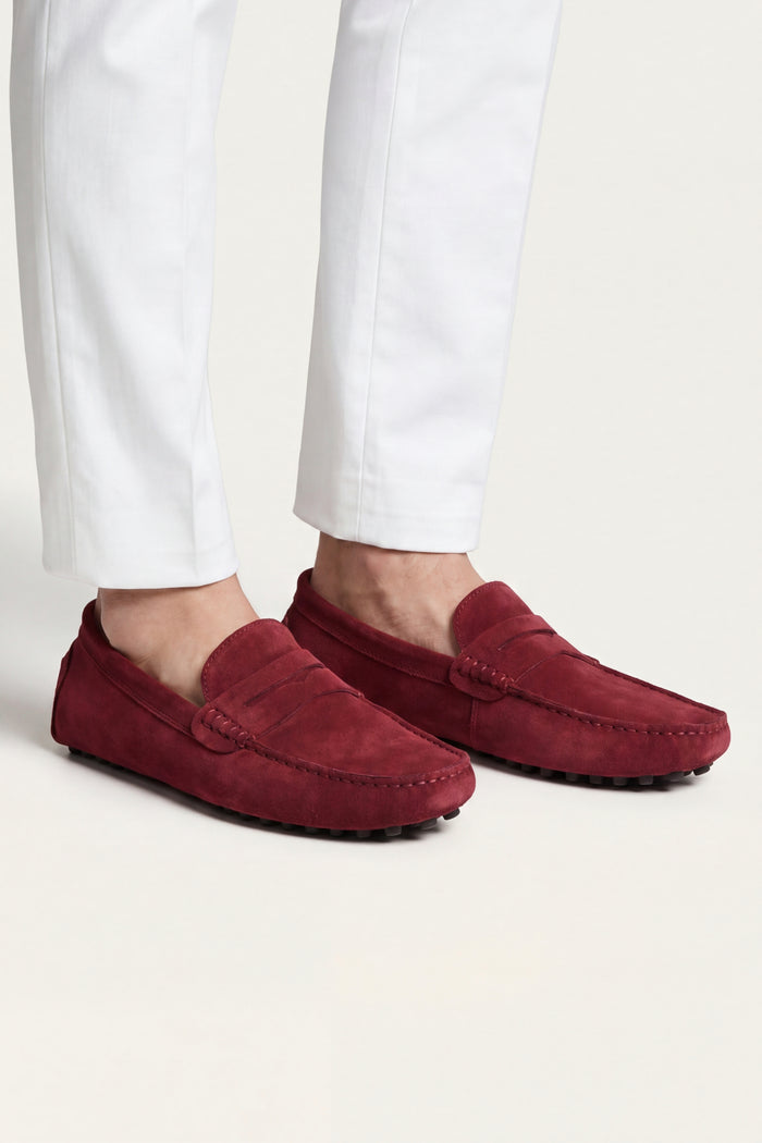 Ravino Driver Loafer Burgundy
