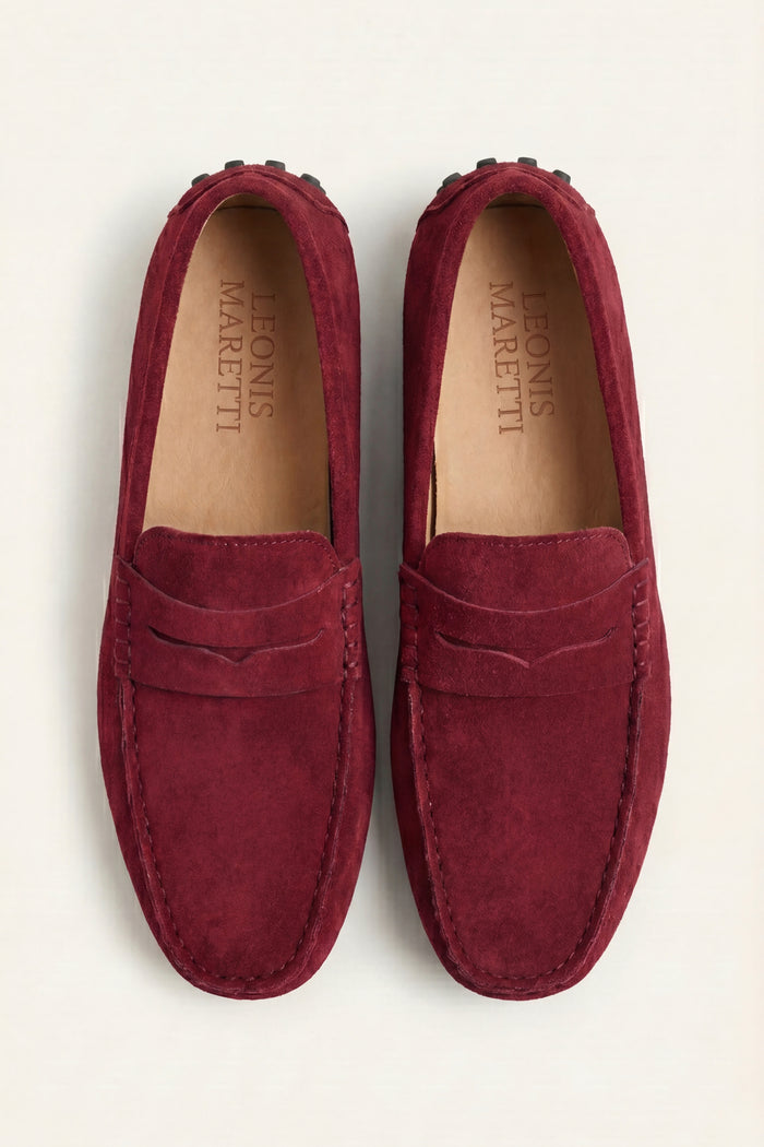 Ravino Driver Loafer Burgundy