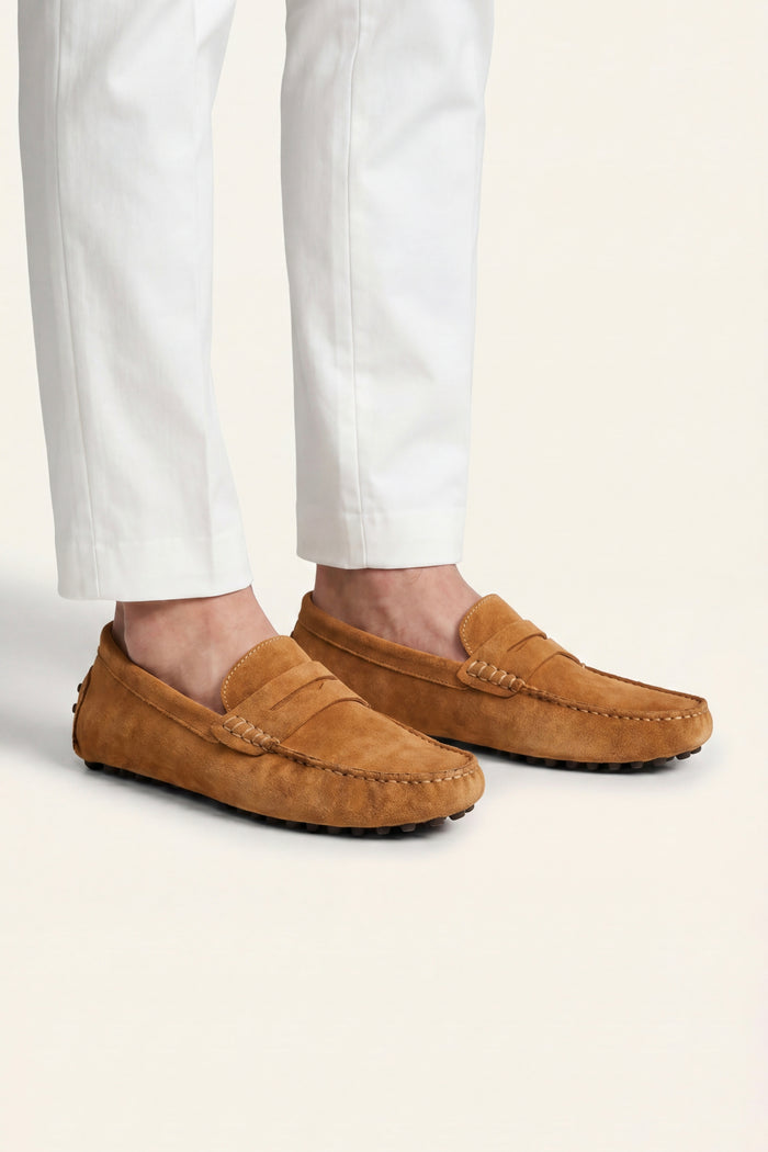 Ravino Driver Loafer Light Brown