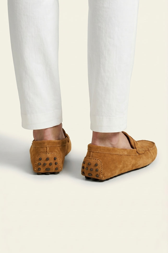 Ravino Driver Loafer Light Brown