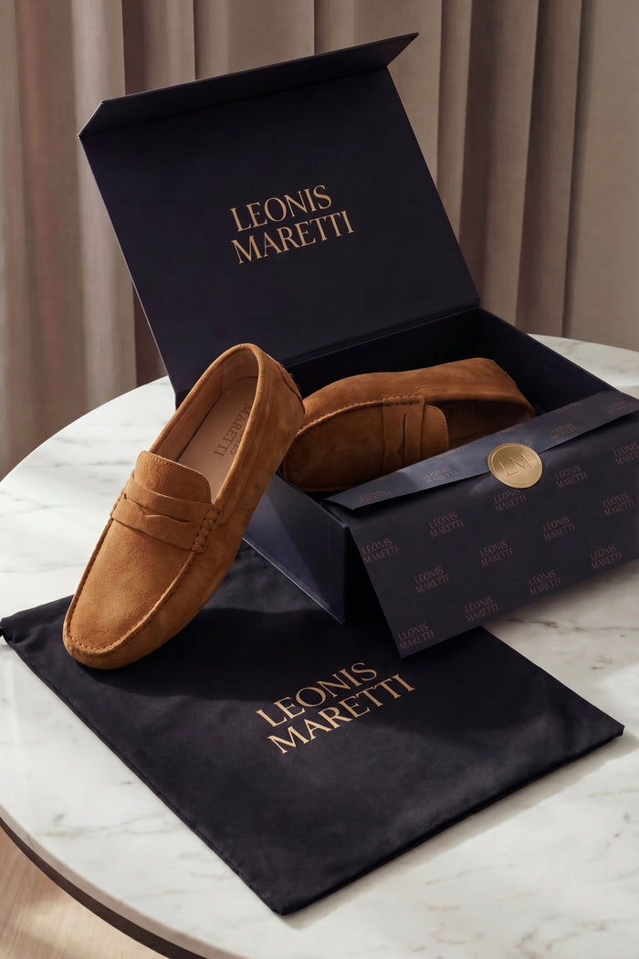 Ravino Driver Loafer Light Brown