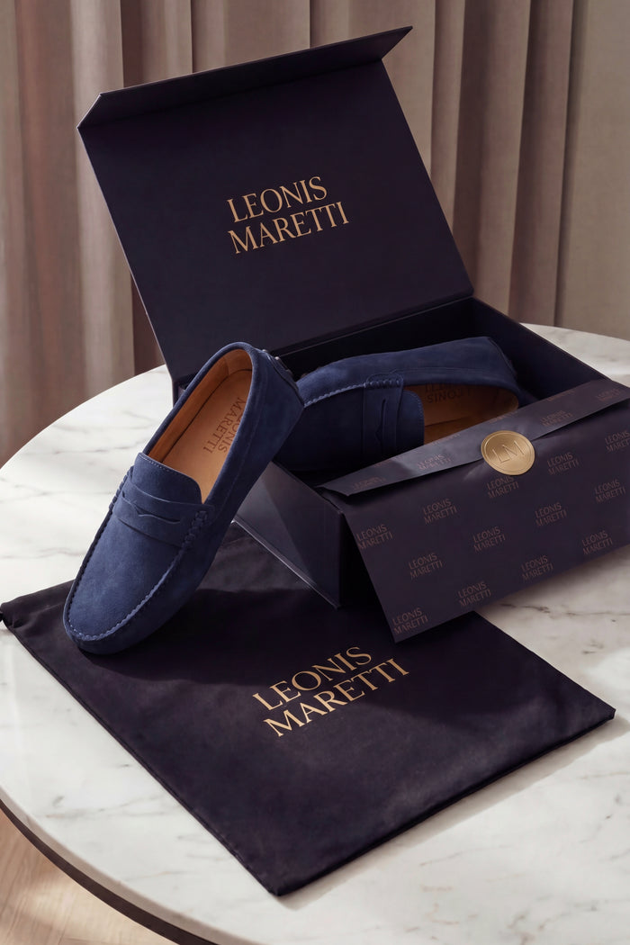 Ravino Driver Loafer Navy