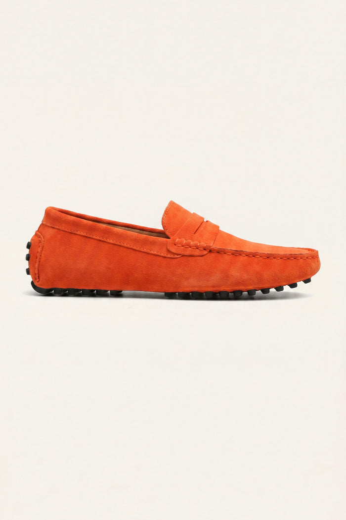 Ravino Driver Loafer Orange
