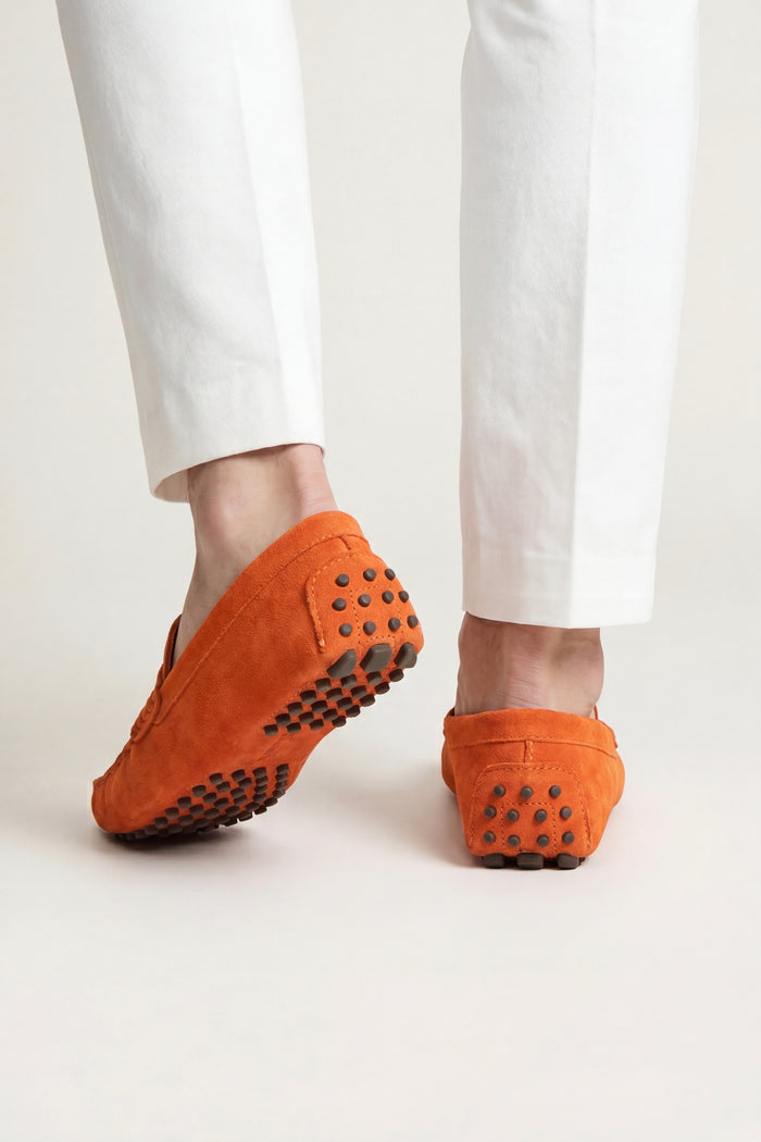 Ravino Driver Loafer Orange
