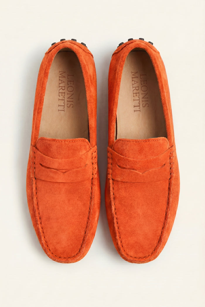 Ravino Driver Loafer Orange
