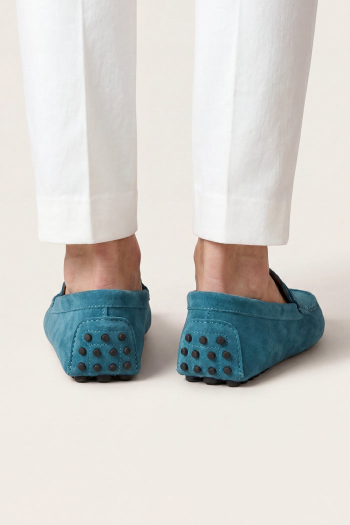 Ravino Driver Loafer Teal