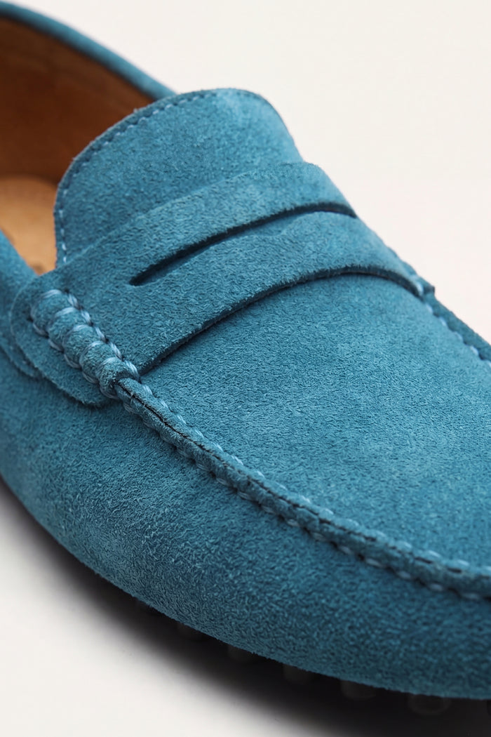 Ravino Driver Loafer Teal
