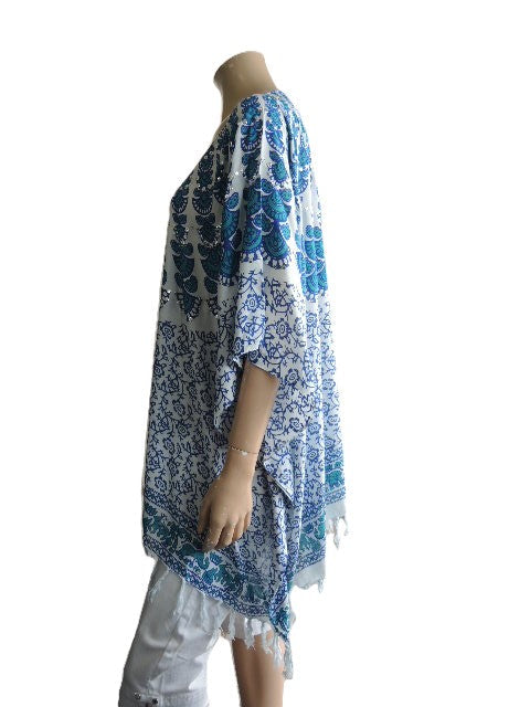 Rayon Kaftan Style Top (2 Colours)