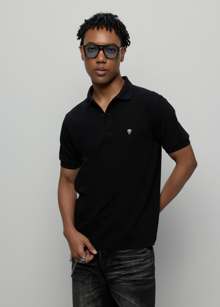 REGULAR FIT PIQUE POLO