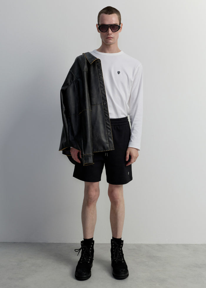 RELAXED DRAWSTRING SHORTS