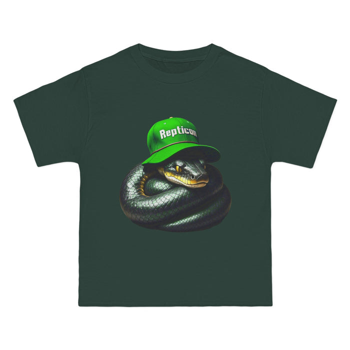 Repticon Men's Beefy-T®  Short-Sleeve T-Shirt w/ Black Snake