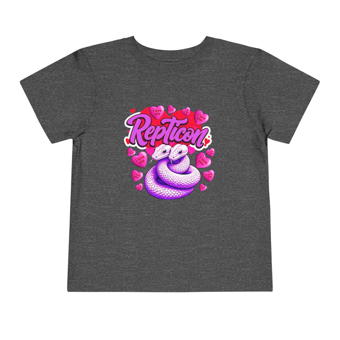 Repticon Toddler Short Sleeve Tee w/ Valentine Snakes