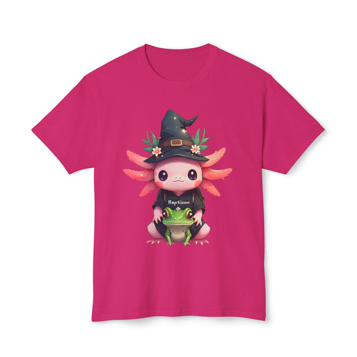 Repticon Unisex HD Cotton™ T-shirt w/ Axolotl