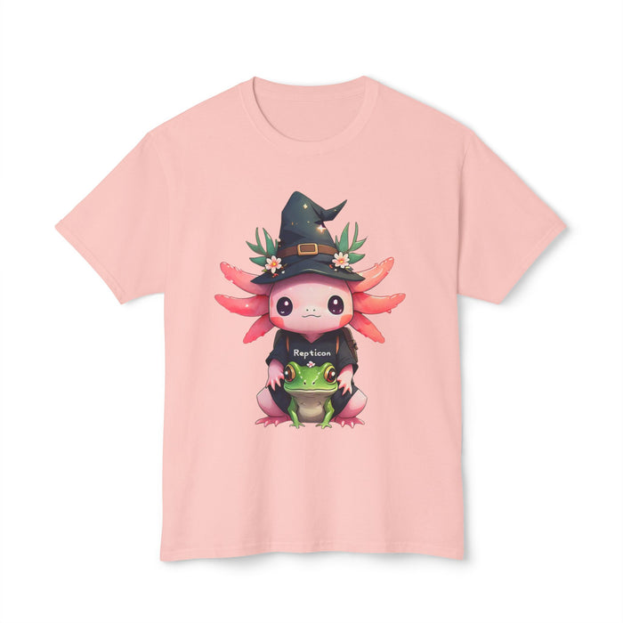 Repticon Unisex HD Cotton™ T-shirt w/ Axolotl