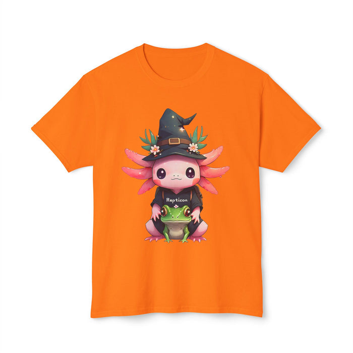 Repticon Unisex HD Cotton™ T-shirt w/ Axolotl
