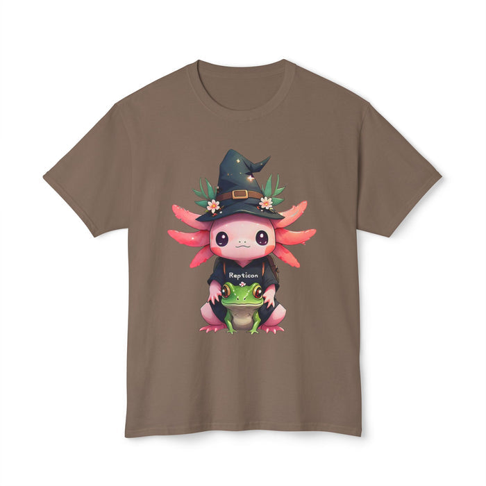 Repticon Unisex HD Cotton™ T-shirt w/ Axolotl