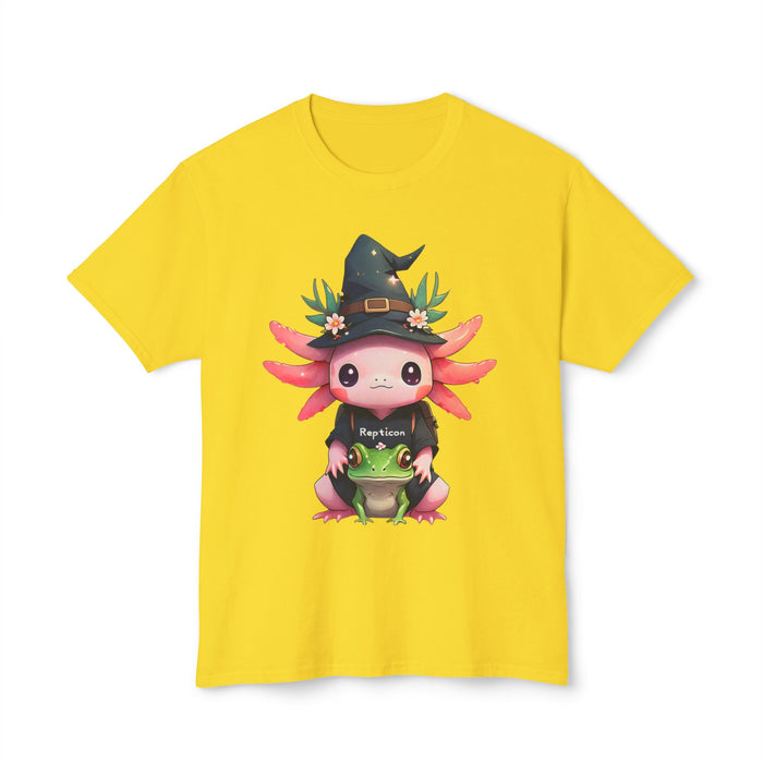 Repticon Unisex HD Cotton™ T-shirt w/ Axolotl