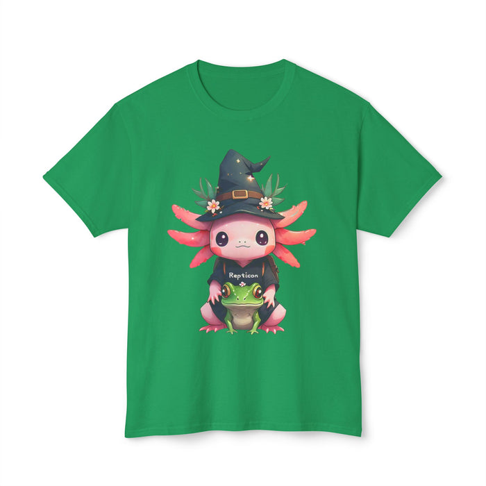 Repticon Unisex HD Cotton™ T-shirt w/ Axolotl