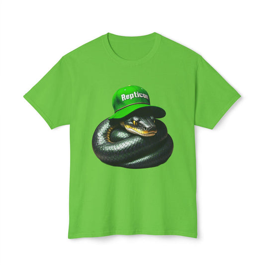 Repticon Unisex HD Cotton™ T-shirt w/ Black Snake