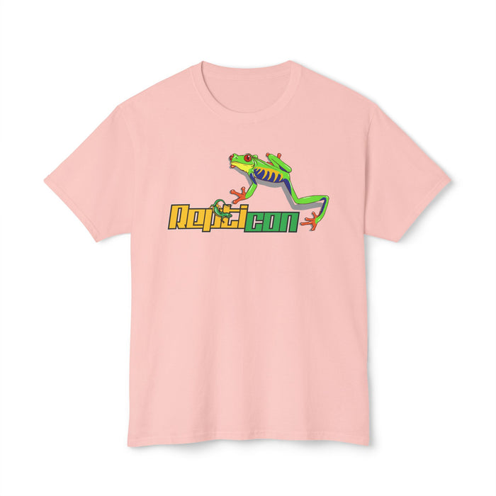 Repticon Unisex HD Cotton™ T-shirt w/ Red Eyed Tree Frog