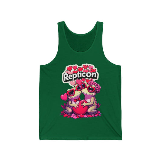 Repticon Unisex Jersey Tank w/ Valentine Toads